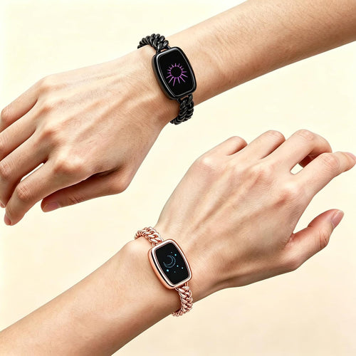Long Distance Touch Bracelets for Couples, Vibration and Light Up | Long Distance Couple Bracelets Relationship Gifts for Girlfriend